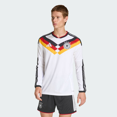 ADIDAS PERFORMANCE Germany 26 Home Long Sleeve Jersey White MEN