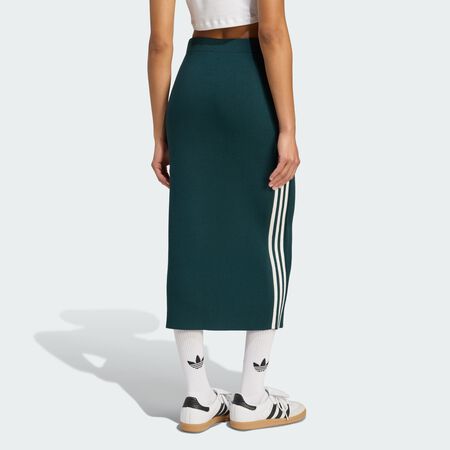 ADIDAS ORIGINALS Jupe 3 bandes maille Adicolor Aurora Ink FEMME