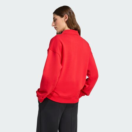 ADIDAS ORIGINALS Sweat-shirt de football graphique Better Scarlet FEMME