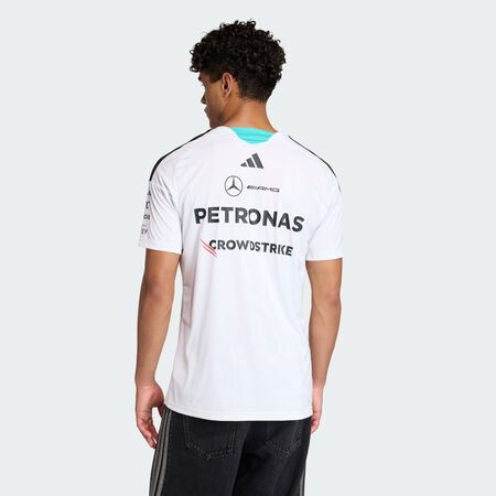 ADIDAS PERFORMANCE MAILLOT PILOTE MERCEDES - AMG PETRONAS FORMULA 1 TEAM White HOMME