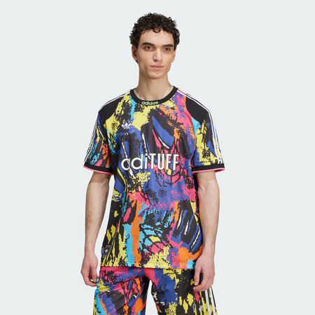 ADIDAS ORIGINALS Maillot Archive AOP Multicolor / Bright Yellow HOMME