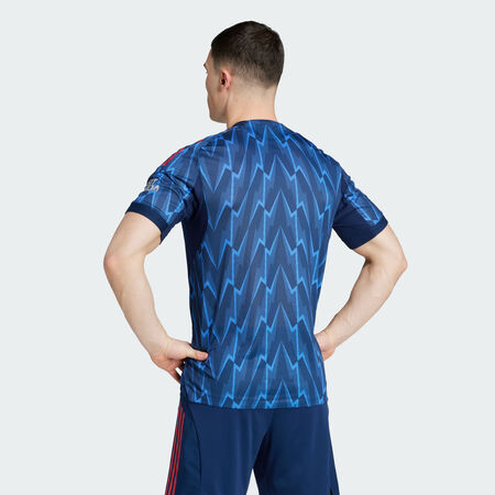 ADIDAS PERFORMANCE Maillot Extérieur Arsenal 25/26 Authentique Night Indigo / Matte Silver HOMME
