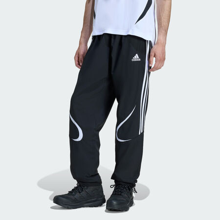 ADIDAS ORIGINALS Pantalon de survêtement Teamgeist Adicolor Black / Black / White HOMME
