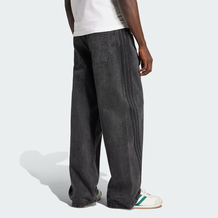 ADIDAS ORIGINALS Pantalon denim ample Adilenium Season 3 Black HOMME