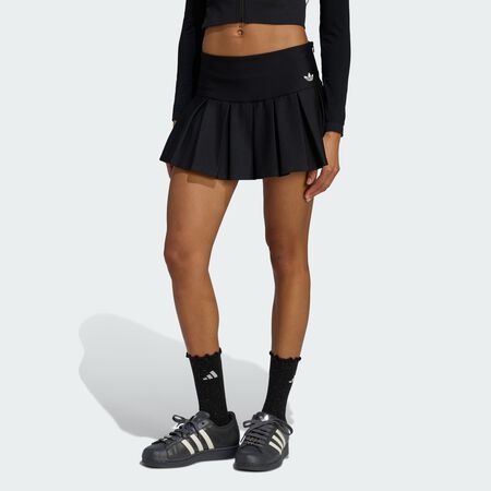 ADIDAS ORIGINALS JUPE TAILLE BASSE SPORT Black FEMME