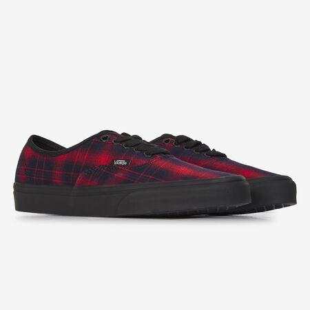 VANS authentic AUTHENTIC TARTAN ROUGE HOMME