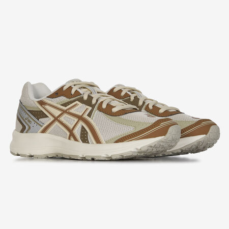 ASICS JOG 100S BEIGE/MARRON FEMME