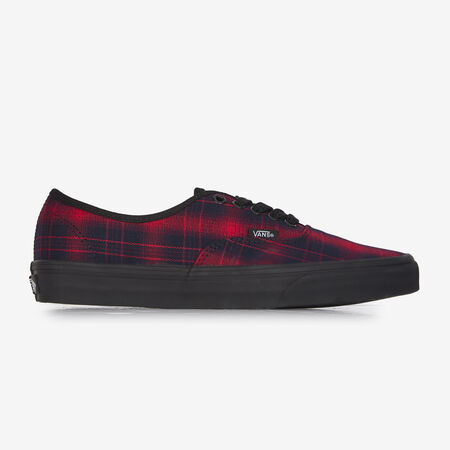 VANS authentic AUTHENTIC TARTAN ROUGE HOMME