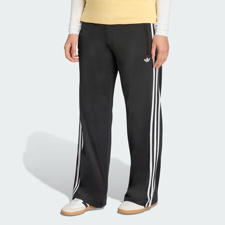 ADIDAS ORIGINALS SMOCKED FIREBIRD TRACKPANTS Black WOMEN