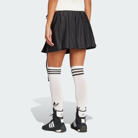 ADIDAS ORIGINALS Ribbon Mini Skirt Black WOMEN