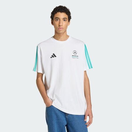 ADIDAS PERFORMANCE MERCEDES - AMG PETRONAS FORMULA 1 TEAM DNA TEE White / Semi Mint Rush MEN