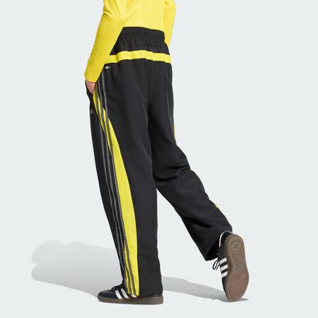 ADIDAS ORIGINALS LOOSE CUTLINE TRACK PANTS Black MEN