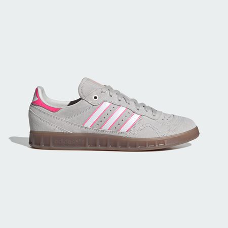 ADIDAS ORIGINALS Handball Top Shoes Grey One / Cloud White / Lucid Pink UNISEX