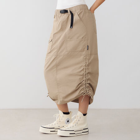 CONVERSE SKIRT PARACHUTE BEIGE/NOIR FEMME