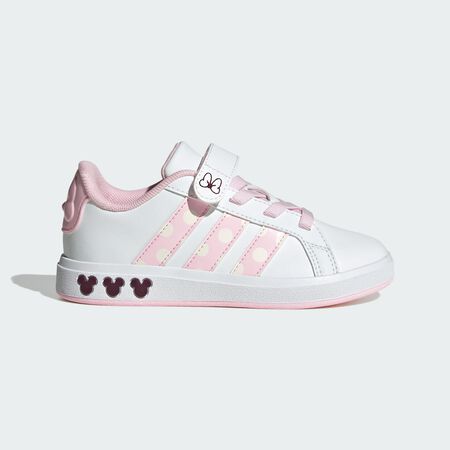 ADIDAS SPORTSWEAR adidas Disney Minnie Mouse Grand Court Shoes Cloud White / Clear Pink / Chalk White JUNIOR