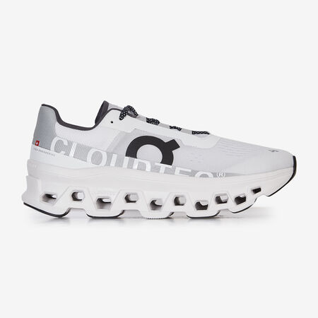 ON RUNNING CLOUDMONSTER BLANC/NOIR HOMME