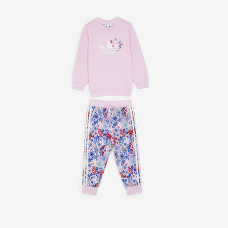 ADIDAS ORIGINALS CREW SET LIBERTY ROSE/MULTICOLORE BÉBÉ