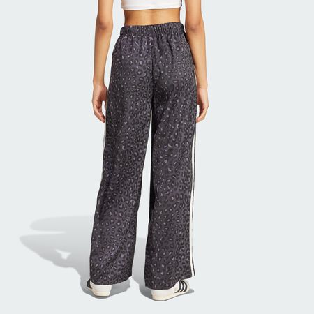 ADIDAS ORIGINALS Pantalon satin jambes larges adidas Originals Multicolor / Carbon FEMME