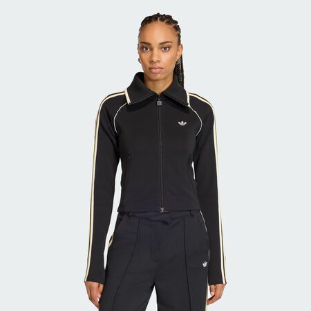 ADIDAS ORIGINALS VESTE DE SURVÊTEMENT FIREBIRD COUPE SLIM Black FEMME