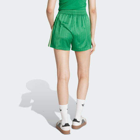 ADIDAS ORIGINALS Short satin fines rayures adidas Originals Green FEMME