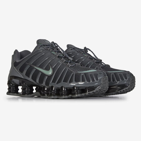 NIKE shox SHOX TL NOIR/GRIS/VERT HOMME