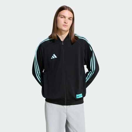 ADIDAS PERFORMANCE Veste de survêtement Mercedes - AMG Petronas Formula One Team Las Vegas Hommes Black / White HOMME