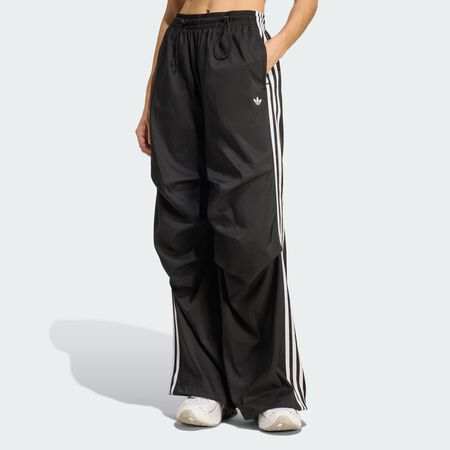 ADIDAS ORIGINALS Adilenium Season 4 Teamgeist Ruffle Track Pants Black WOMEN