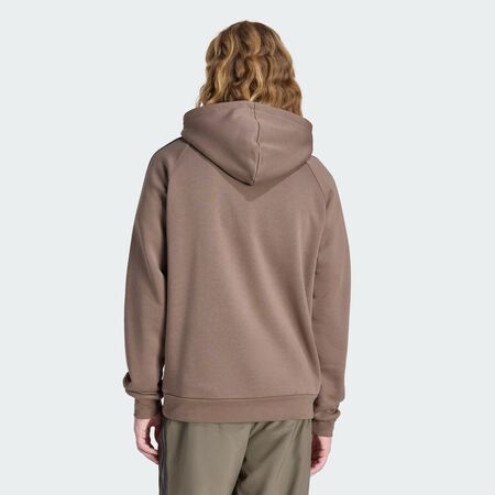 ADIDAS ORIGINALS Sweat-shirt à capuche adicolor Teamgeist Cut Line Blanch Brown HOMME