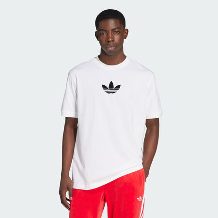 T-shirt adidas Adicolor Loose 2000s Cali : White / Black