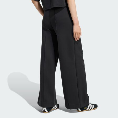 ADIDAS ORIGINALS Off Placed 3-Stripes Wide Pant Black WOMEN