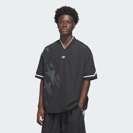ADIDAS ORIGINALS Haut Originals Basketball Star Warm Up Black MIXTE