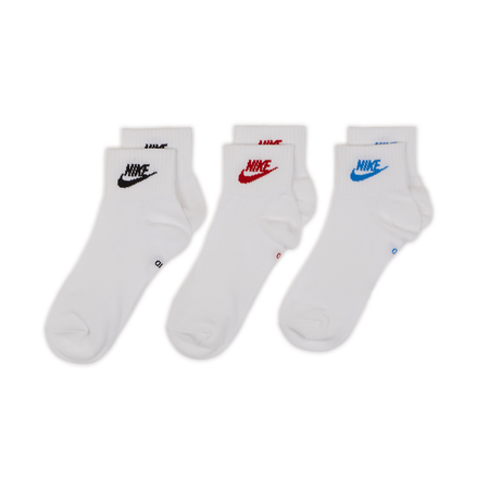 NIKE CHAUSSETTES X3 QUARTER FUTURA BLANC MIXTE