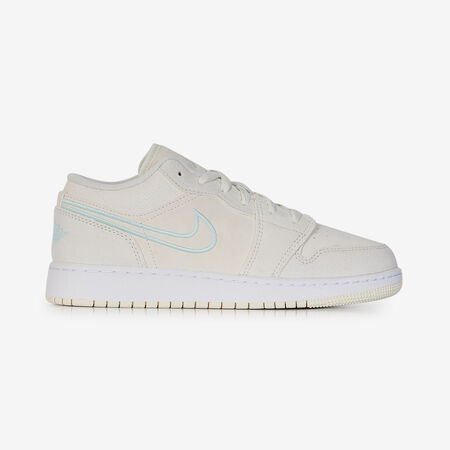 JORDAN air jordan 1 AIR JORDAN 1 LOW BEIGE/BLEU JUNIOR