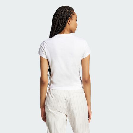 ADIDAS ORIGINALS Essentials Slim Tee White WOMEN