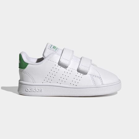 ADIDAS ORIGINALS ADVANTAGE BASE 2.0 CF BLANC/VERT BÉBÉ