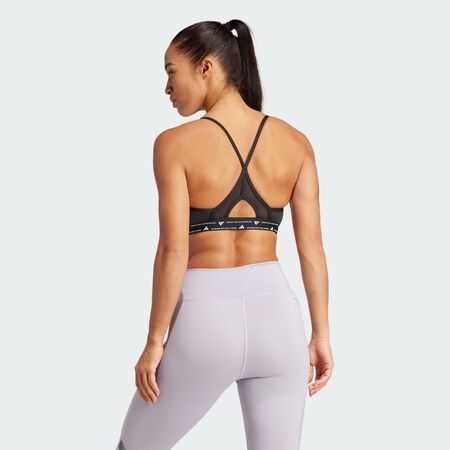 ADIDAS PERFORMANCE Brassière de training 3 bandes Aeroreact Black FEMME