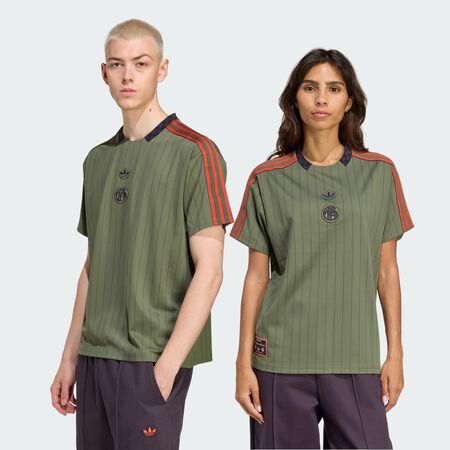 ADIDAS ORIGINALS FC Bayern Terrace Icons Jersey Base Green UNISEX