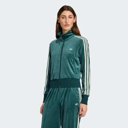 ADIDAS ORIGINALS Veste de survêtement Firebird velours gaufré adidas Originals x Liberty London Aurora Ivy FEMME