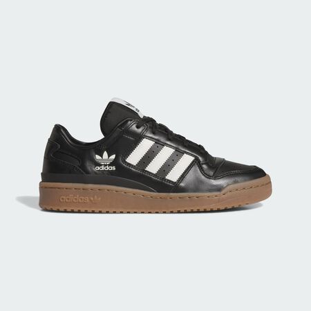 ADIDAS ORIGINALS Chaussure Forum Low Core Black / Cloud White / Gum M2 HOMME