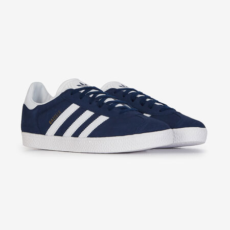 ADIDAS ORIGINALS gazelle GAZELLE MARINE/BLANC JUNIOR