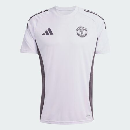 ADIDAS PERFORMANCE Maillot d'entraînement Manchester United Tiro 25 Competition Purple Tint / Aurora Black HOMME