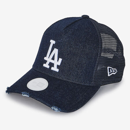 NEW ERA TRUCKER WOMEN LA DENIM MARINE/BLANC FEMME
