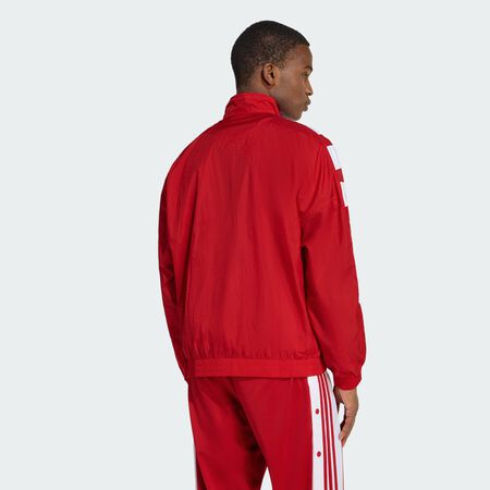 ADIDAS ORIGINALS VESTE DE SURVÊTEMENT ARCHIVE BLOCKED Better Scarlet / White HOMME