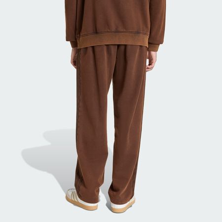 ADIDAS ORIGINALS Premium Essentials Retro Washed Open Hem Pants Aurora Coffee MEN