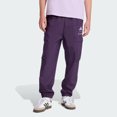 ADIDAS PERFORMANCE PANTALON EN TOILE MERCEDES - AMG PETRONAS FORMULA ONE TEAM PREMIUM Aurora Plum HOMME