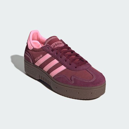 ADIDAS ORIGINALS HANDBALL SPEZIAL BOLD SHOES Pink Spark / Shadow Red / Pink Spark WOMEN