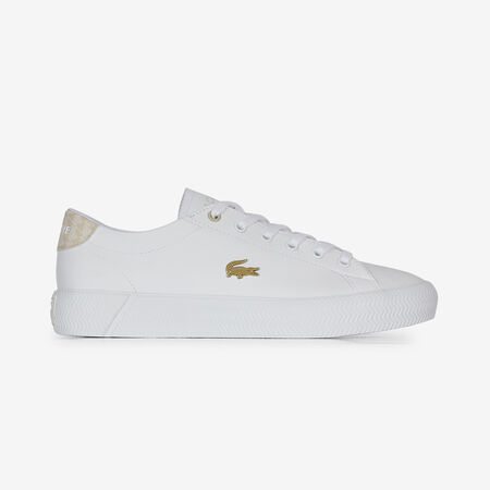 LACOSTE GRIPSHOT SIGNATURE BLANC/BEIGE JUNIOR
