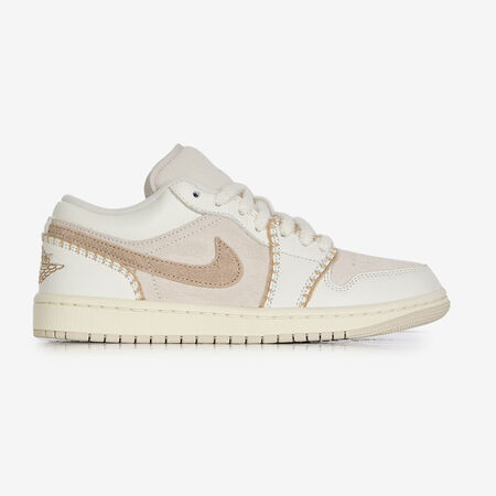 JORDAN air jordan 1 AIR JORDAN 1 LOW FUR BEIGE/BLANC FEMME