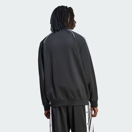 ADIDAS ORIGINALS SST ADICOLOR CLASSICS LOOSE TRACK TOP Black / White MEN