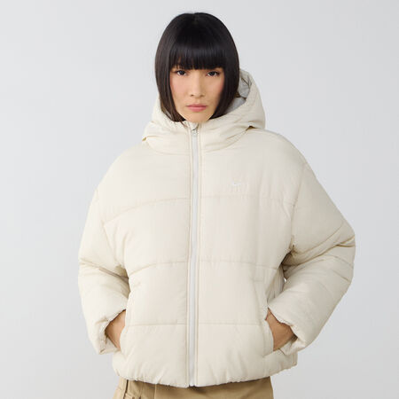 NIKE DOUDOUNE PUFFER BEIGE/BLANC FEMME
